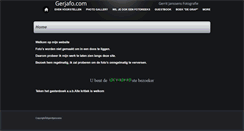 Desktop Screenshot of gerjafo.com